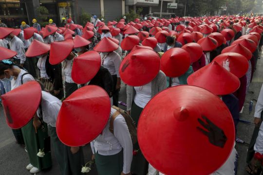Myanmar Security Forces In Violent Crackdown On Pro-Democracy Protesters