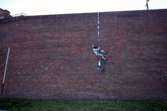 Artwork On Former Prison Confirmed As Banksy