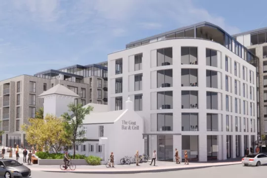 Charlie Chawke Lodges €186M Apartment Plan For Goat Grill Site