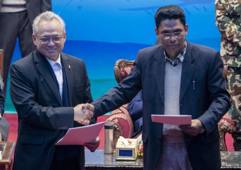 Government And Rebels Formally Sign Peace Agreement In Nepal