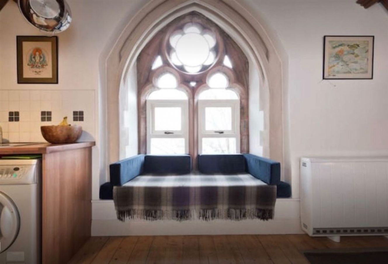 The Studio Comes Complete With Many Of The Church’s Original Features Dating From 1883. Photo Courtesy Of Dng Estate Agents.