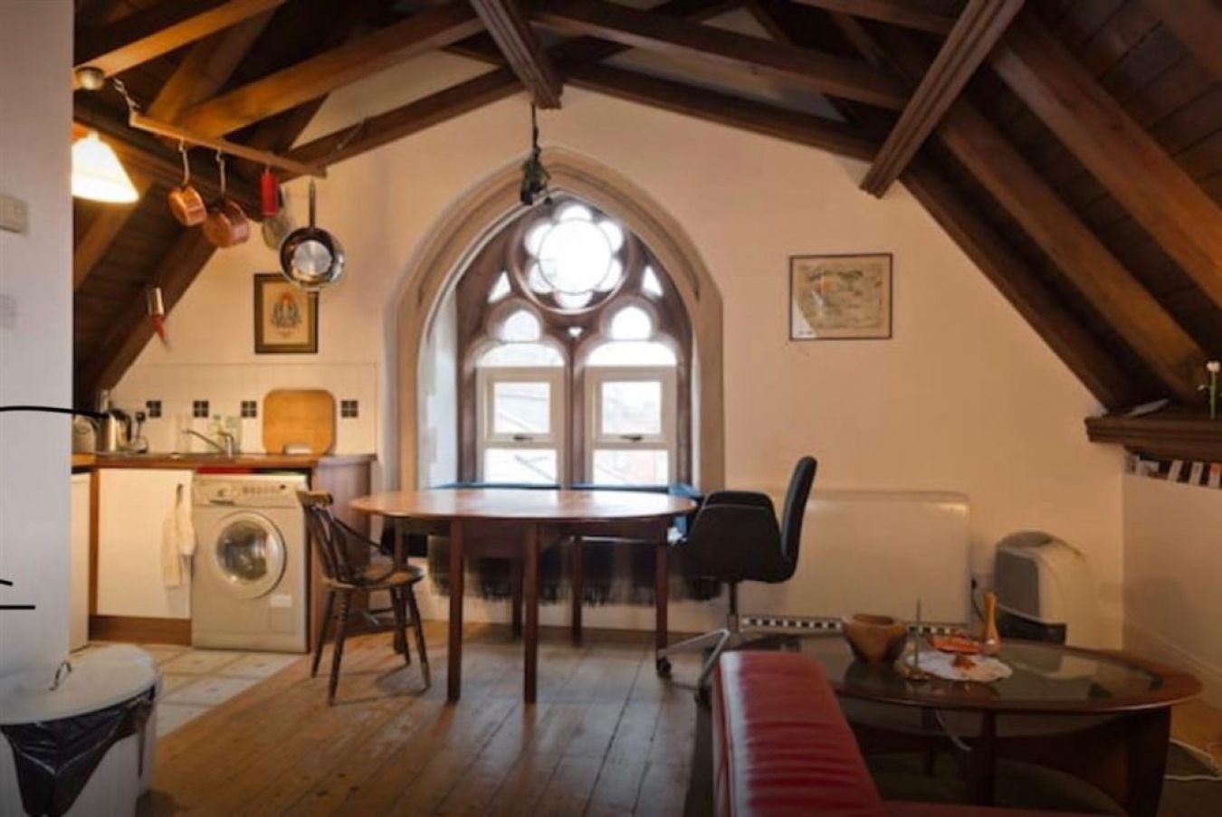 The Studio Comes Complete With Many Of The Church’s Original Features Dating From 1883. Photo Courtesy Of Dng Estate Agents.