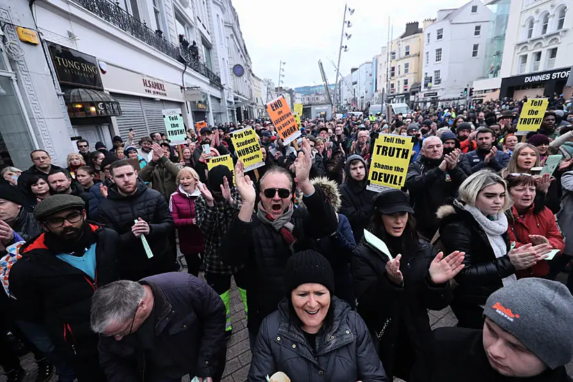 Anti-Lockdown Demonstrations Pass Peacefully In Cork, Gardaí Confirm Six Arrests