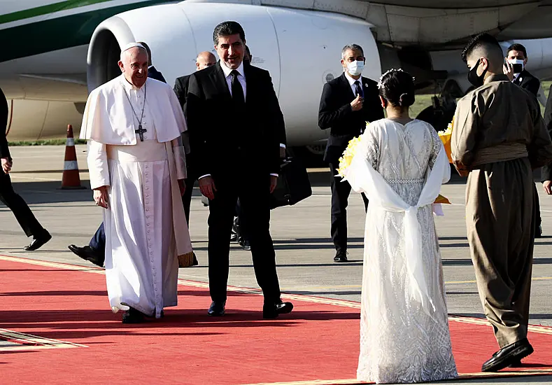 Pope Visits Iraq’s War-Ravaged North On Last Day Of Tour