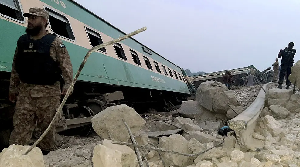 One Dead, 40 Injured As Train Derails In Southern Pakistan