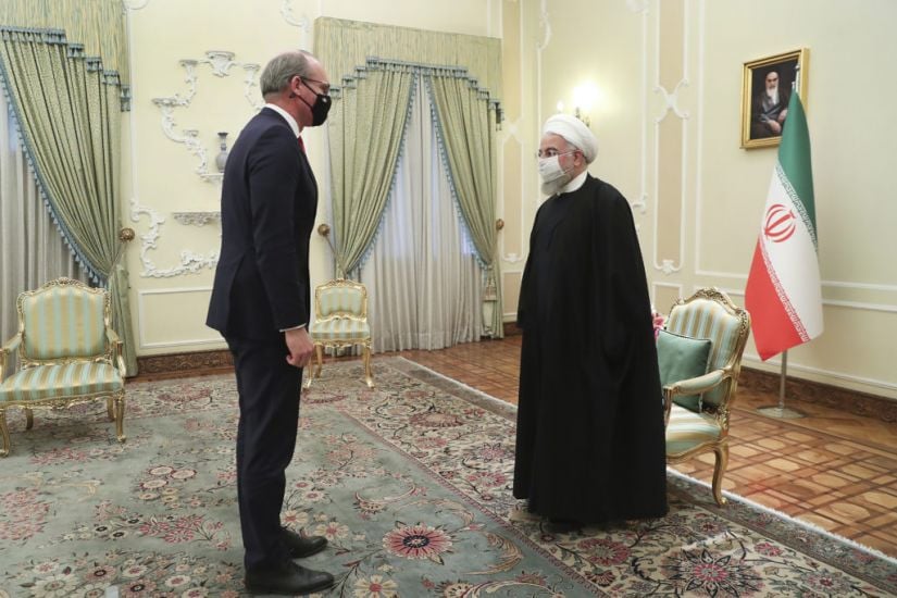 Simon Coveney Meets With Iranian President Over Nuclear Deal
