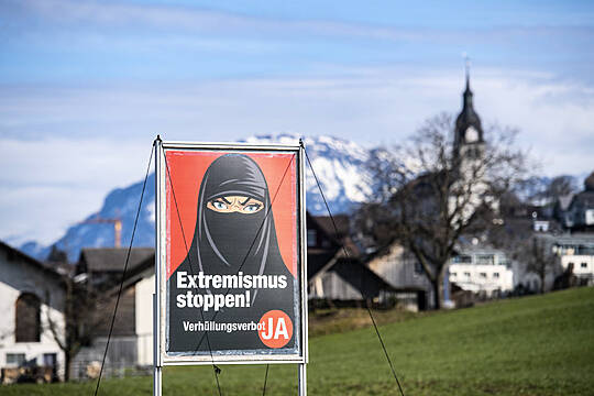 Swiss Narrowly Back Proposal To Ban Face Coverings In Public