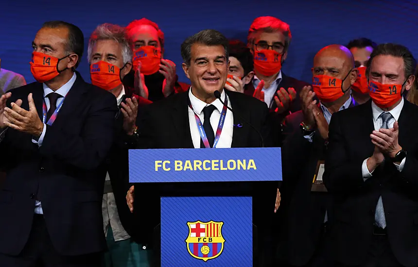 Joan Laporta To Serve Second Term As Barcelona President After Election Win