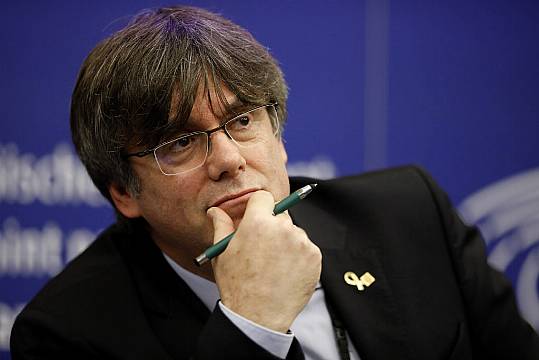 European Parliament Votes To Lift Immunity Of Catalan Separatist Puigdemont