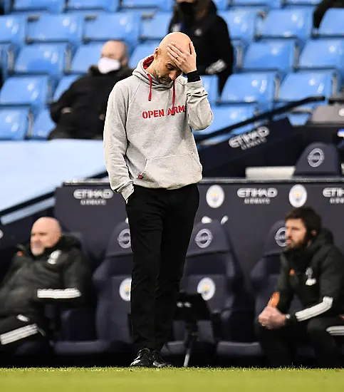 Manchester City On Fire In Training After Derby Defeat – Pep Guardiola