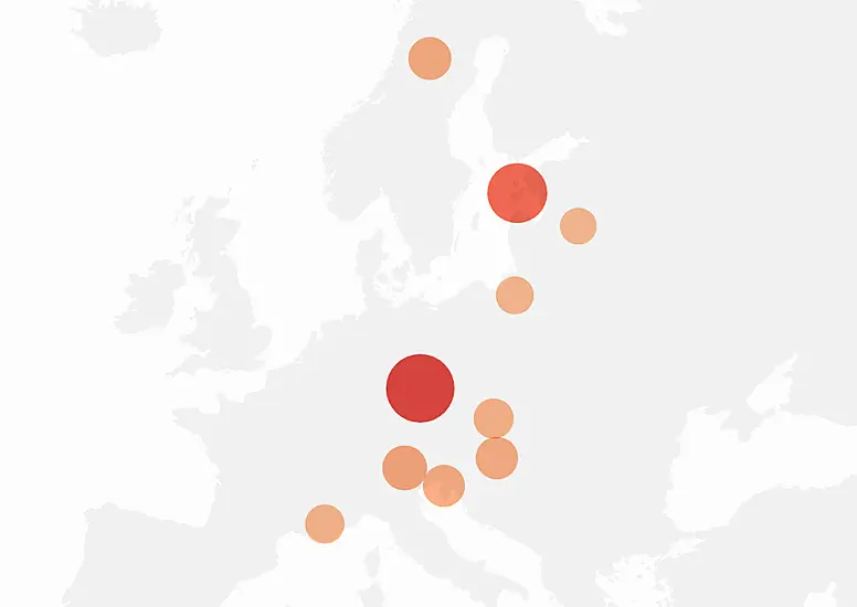 Europe's Covid Hotspots Revealed As Eu Secures Extra Vaccines