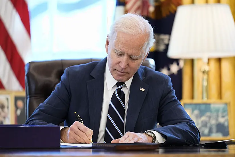 Biden Signs 1.9 Trillion Dollars Relief Bill Before Speech To Nation