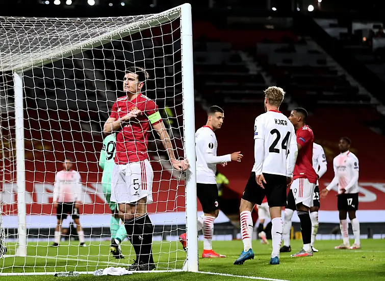 Harry Maguire Endures Ronnie Rosenthal Moment With Miss Against Ac Milan