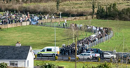 Nearly 300 Mourners Gather At Leitrim Cemetery Following Funeral