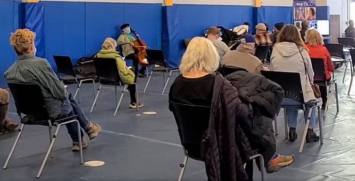 World-Famous Cellist Yo-Yo Ma Performs As People Wait For Coronavirus Vaccine