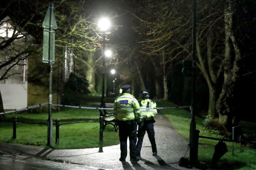 Officers Investigating Sarah Everard Murder Cordon Off Area In Kent Town
