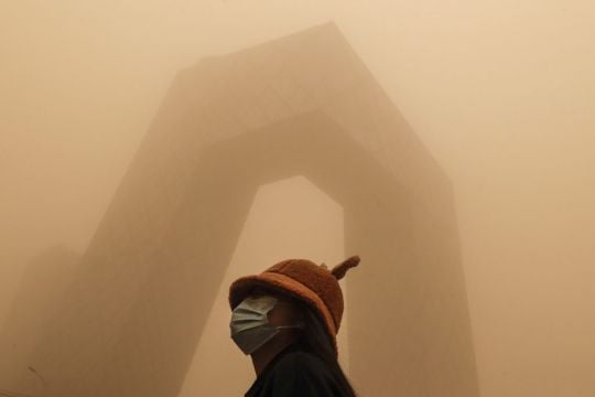 Flights Cancelled As Worst Sandstorm In A Decade Covers China’s North