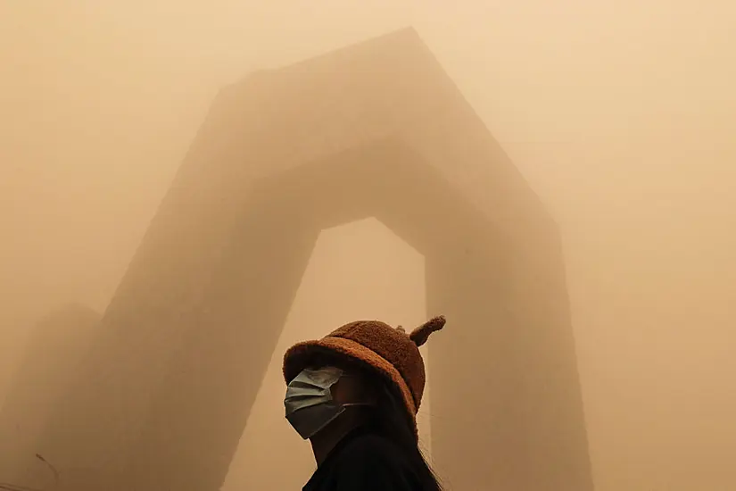 Flights Cancelled As Worst Sandstorm In A Decade Covers China’s North