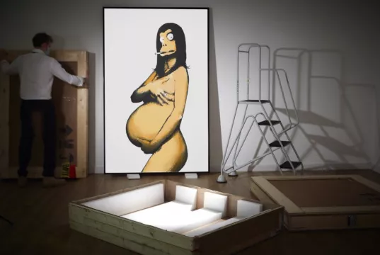 Banksy’s Demi Moore Nude Parody Could Fetch €3.5 Million At Auction
