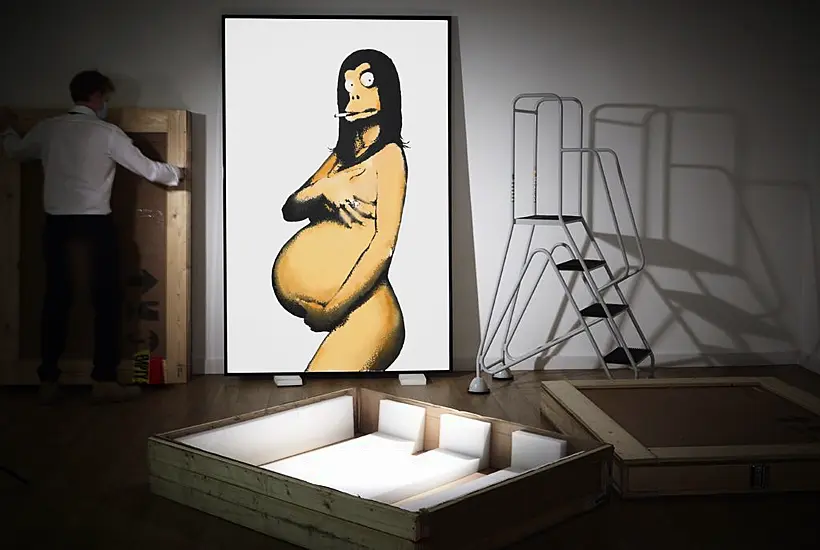 Banksy’s Demi Moore Nude Parody Could Fetch €3.5 Million At Auction