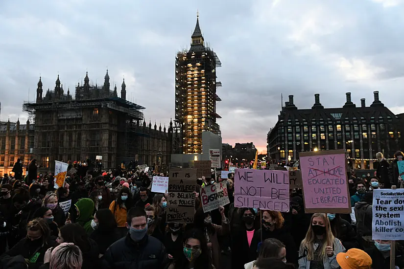 Four Arrested Amid Further Sarah Everard Vigil Policing Protest