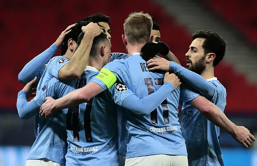 Man City Brush Aside Borussia Monchengladbach To Progress In Champions League