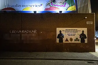 Police Investigate Graffiti Threat With Leo Varadkar'S Address In Belfast
