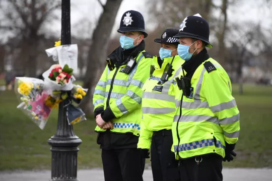 Senior Police Chief Says He Cannot Apologise For Officers At Sarah Everard Vigil
