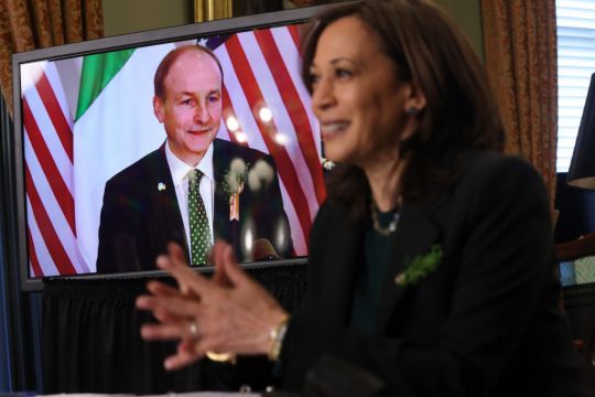 Taoiseach Praises Women Who Have ‘Written History’ In Kamala Harris Meeting