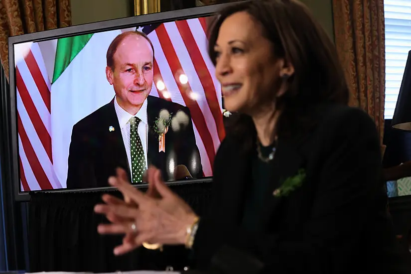 Taoiseach Praises Women Who Have ‘Written History’ In Kamala Harris Meeting