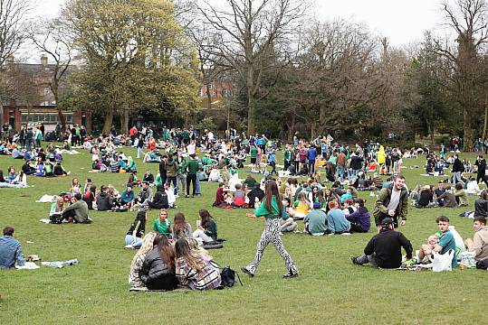 St Patrick’s Day Parties Cleared From Belfast Park