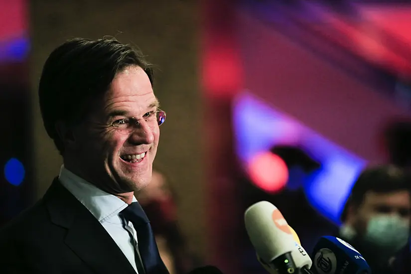 Dutch Pm Mark Rutte’s Conservative Party Sees Fourth Straight Election Win