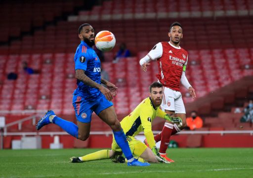 Pierre-Emerick Aubameyang Wasteful But Arsenal Advance Despite Home Defeat