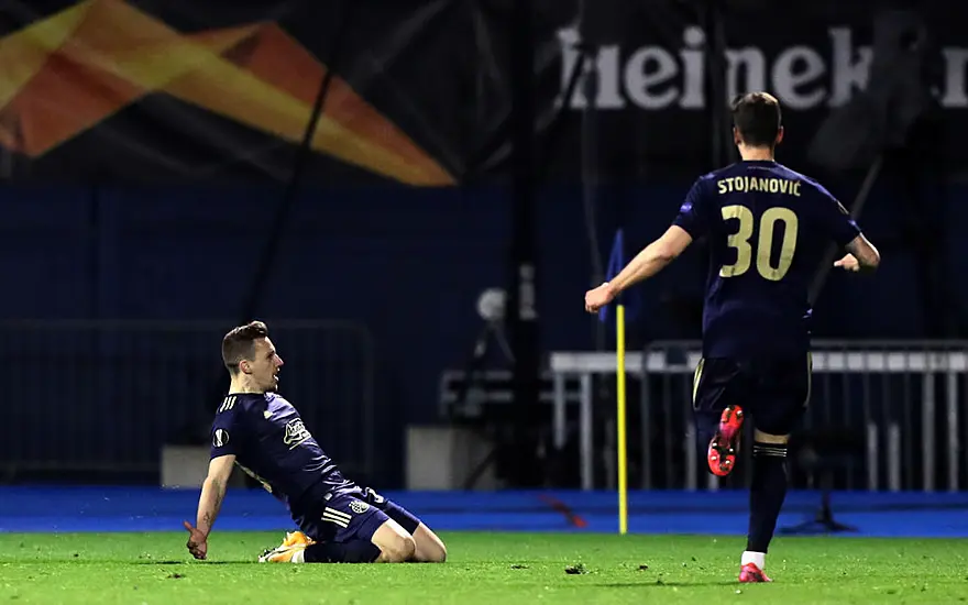 Orsic Hat-Trick Helps Dinamo Zagreb Dump Tottenham Out Of Europa League