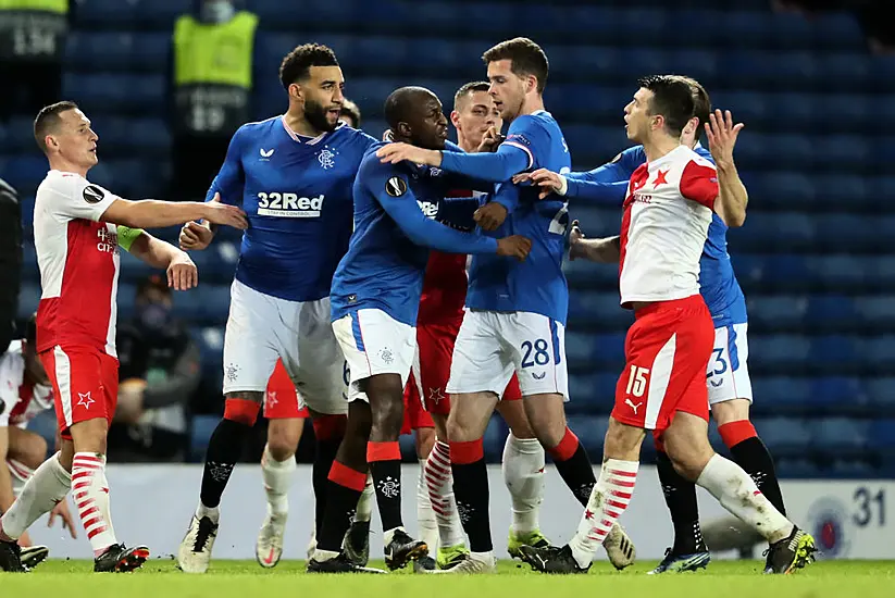 Slavia Prague Want Police To Investigate Allegations Of Assault In Rangers Clash