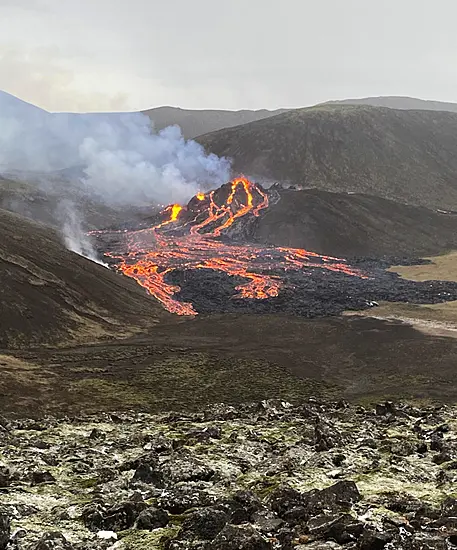 Eruption Of Iceland Volcano Easing And Not Affecting Flights