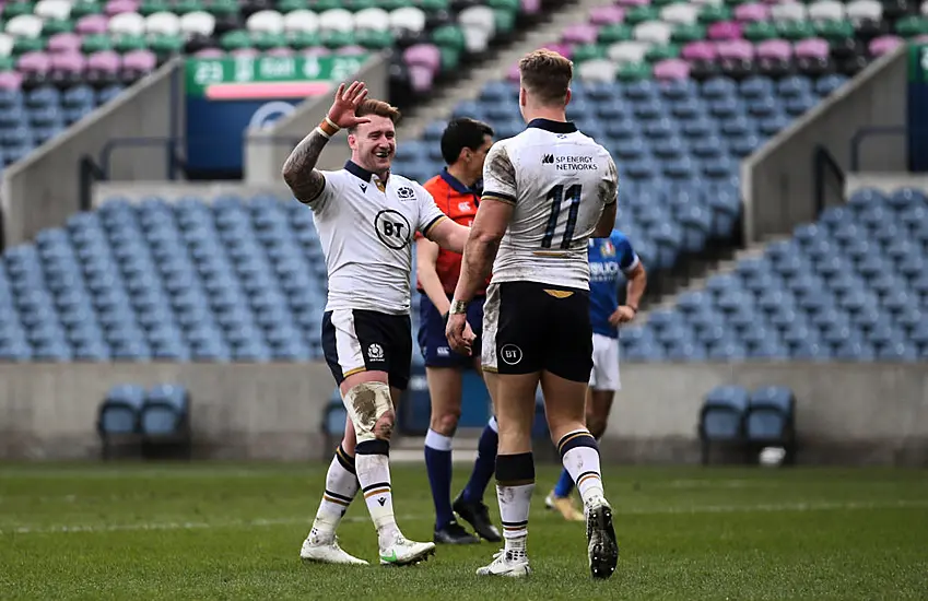 Six Nations: Scotland Run In Eight Tries As They Sweep Aside Italy