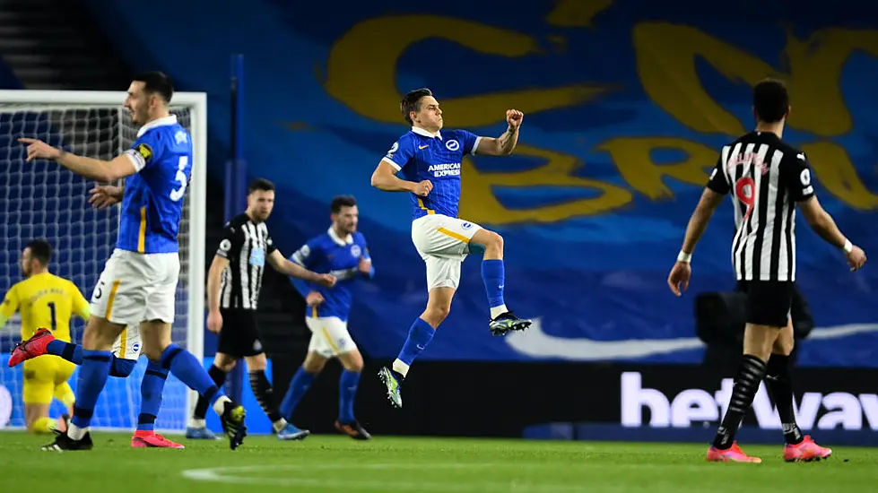 Brighton Beat Newcastle To Pull Six Points Clear Of Relegation Zone