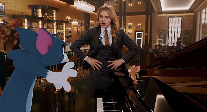 Chloe Grace Moretz On Challenges Of Acting With Animation In Tom And Jerry Movie