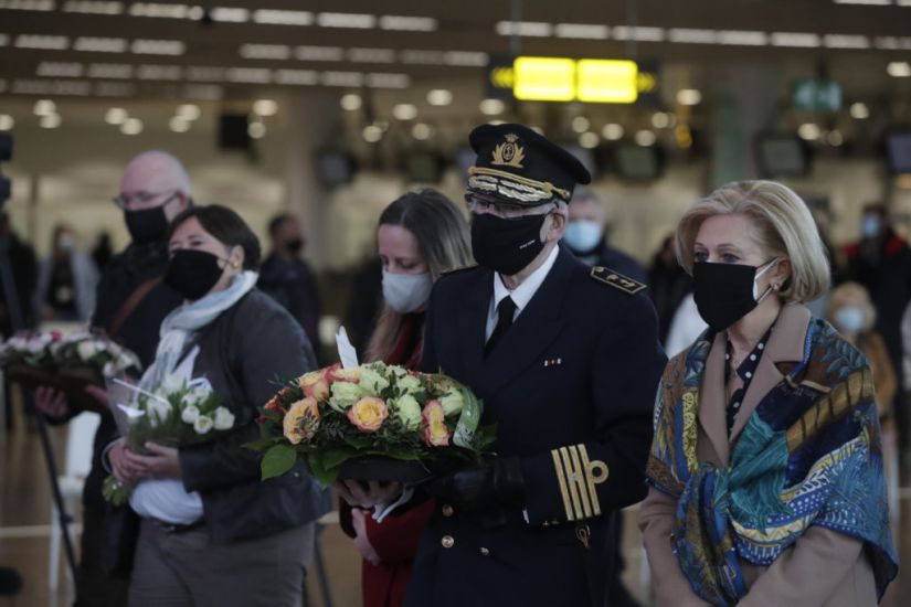 King And Queen Lead Tributes Amid Commemorations Over Attacks In Brussels