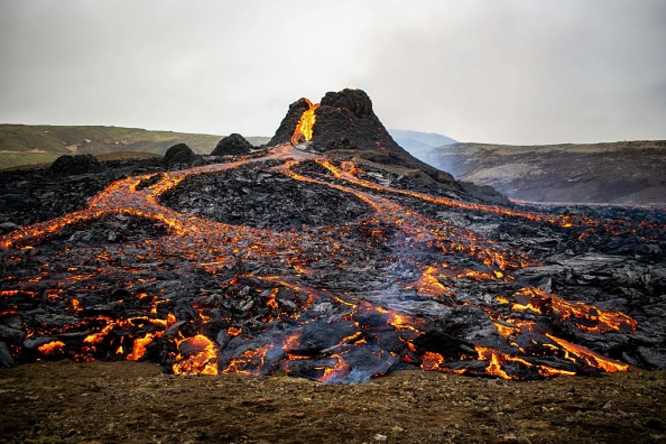 Topshot-Iceland-Volcano-Eruption