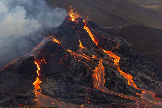 In Pictures: Volcano Erupts Near Iceland's Capital