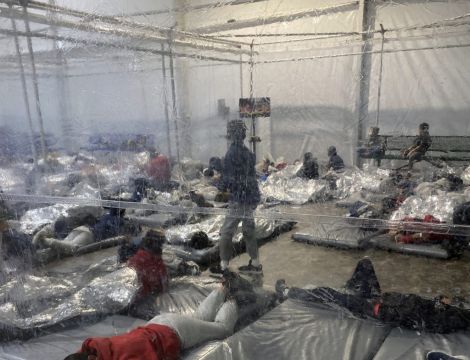 Photos Of Migrant Detention Highlight Biden’s Border Secrecy