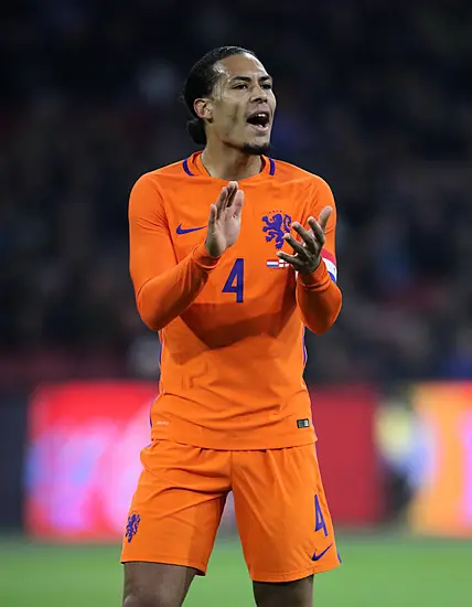 Dutch Coach Not Counting On Virgil Van Dijk Being Fit For Euros