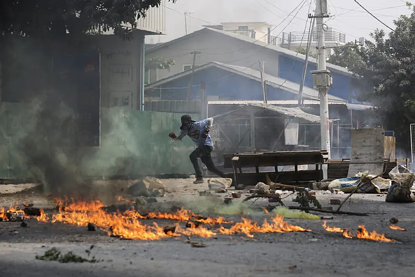 New Myanmar Protests Met With Force As Large Numbers Return To The Streets