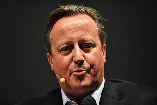 Former British Pm Cameron Under Investigation By Lobbying Watchdog