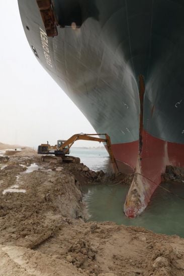 How Suez Canal Operators Were Left To Wrestle With Giant Blockage To World Trade