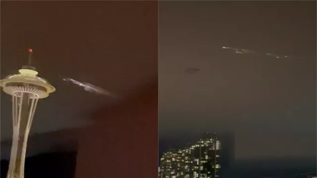 Fireball Stuns Onlookers As Spacex Rocket Burns In Atmosphere