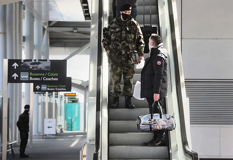 First Group Of Passengers Arrives For Ireland’s Hotel Quarantine