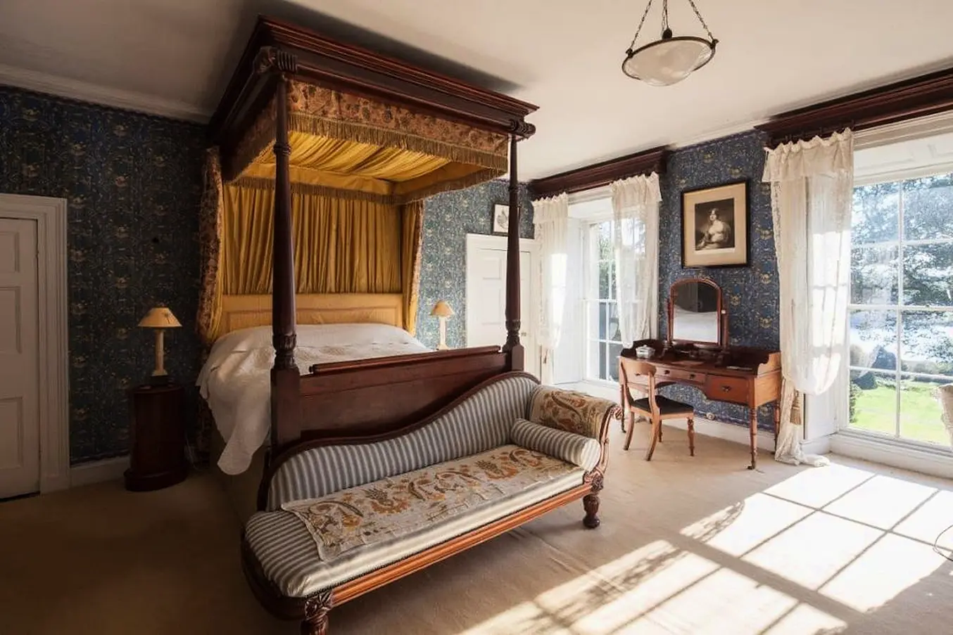 This Stately Home Burned Down In 1803, But Was Rebuilt And Remains In The Same Family Ten Generations On.